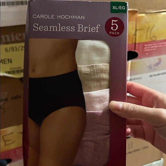 Carole Hochman seamless brief 5 pack underwear - Picture 5 of 5